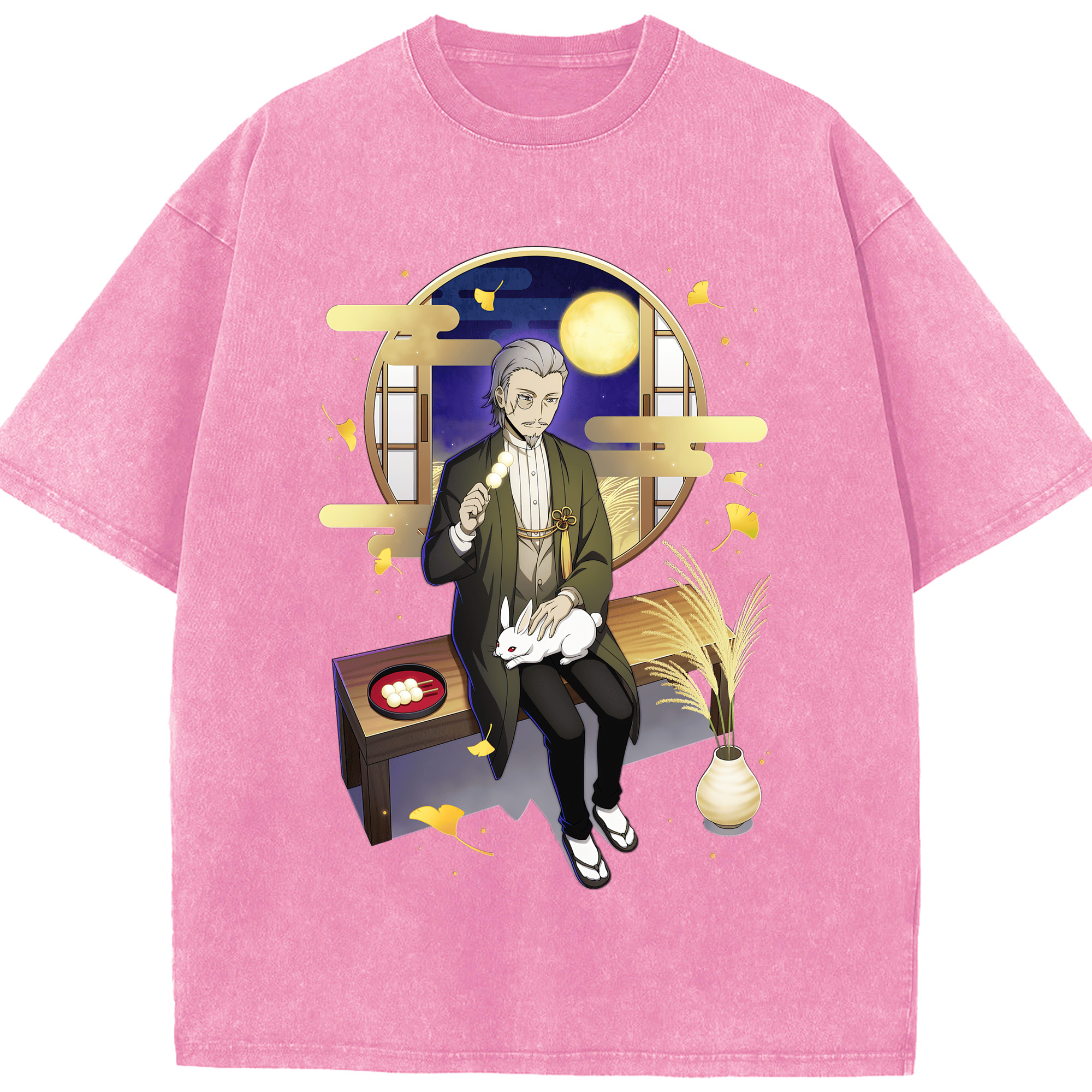 （画像用） 文豪ストレイドッグス Bungo Stray Dogs 綿100% ヴィンテージ風 半袖Tシャツ（フロントプリント）